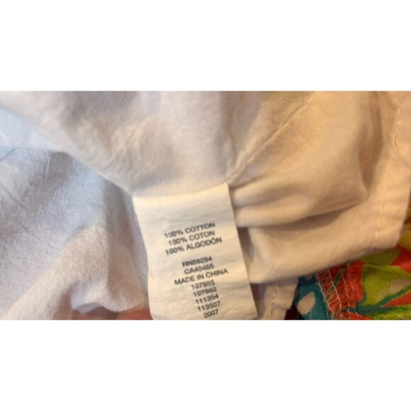 The Children’s Place Girls 7/8 Floral Patchwork Print Sundress Cotton Hi Low - Picture 4 of 5